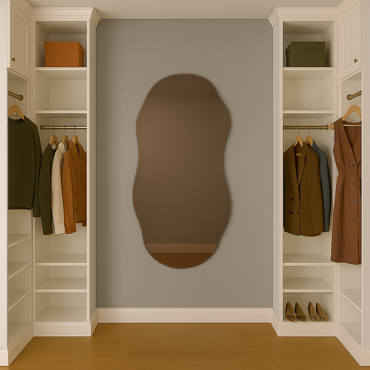 The Pond Mirror — 150cm X 60cm Sculptural Frameless Full-Length Bronze Mirror