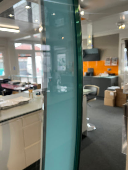 SINA/ Customizable Frameless Wave Mirror – 50cm x 150cm | Modern Full-Length Design